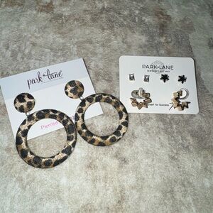 Park Lane Bundle Leopard Spottie & MerryGlow Earrings Set